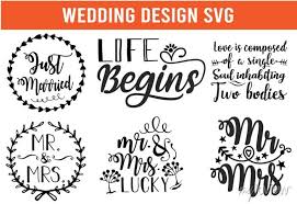 Wedding Svg Wedding Design Bundle Svg