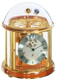 Tellurium Table Clock Hermle 22805