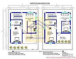 Design For Duplex House South Facing