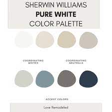 Sherwin Williams Pure White Color