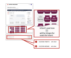 Japan Airlines Adds Baby Icon On Seats