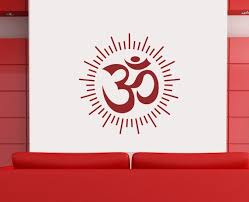 Om Wall Decal Sacred Sound And A