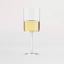 Edge 13 Oz Square White Wine Glass