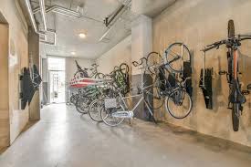 Indoor Bike Storage Stock Photos
