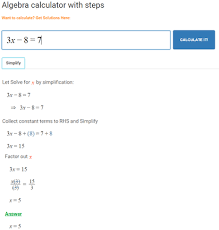 Simultaneous Equations Calculator With