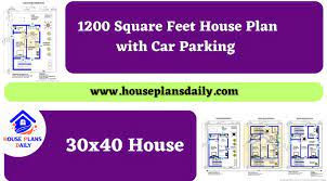 Car Parking 30x40 House House Plan