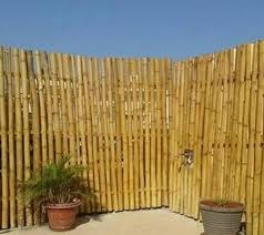 Matte Bamboo Garden Fence 20mm 6 Feet