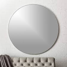 Infinity Silver Round Wall Mirror 48