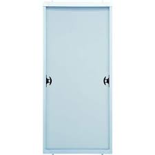 Stanley Doors 59 In X 80 In Glacier White Vinyl Right Hand Low E Sliding Patio Door With Screen Handle Set And Nailing Fin White Pvc