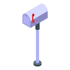 Mail Box Subscription Icon Isometric Of