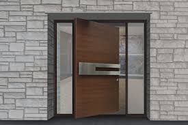 Pivot Front Door Custom Single With