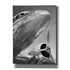 Giclee Canvas Wall Art Aviation Icon