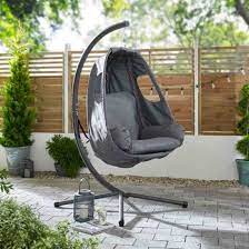 Monaco Steel Hanging Egg Chair Robert