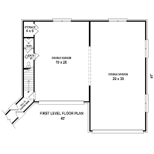 Garage Plan 44914 6 Car Garage