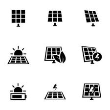 Solar Panel Icon Vector Art Icons And