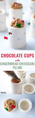 Chocolate Shot Glass With Gingerbread