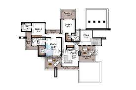 4 Bedroom Modern House Plans Modern