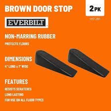 Everbilt Heavy Duty Brown Rubber Door