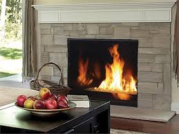 Glass Media Gas Direct Vent Fireplace