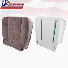Cloth Seat Cover Foam Cushion Tan