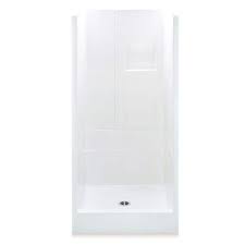 3 Piece Shower Stall With Center Drain