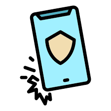 Cover Protector Phone Icon Outline