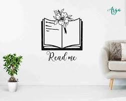 Book With Flower Svg Fl