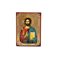 Christ Icon Byzantine Art Wall