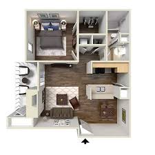 A3 1 Bed Apartment Icon Apartments