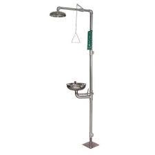 Combination Shower With Eye Wash