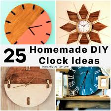 25 Homemade Diy Clock Ideas How To
