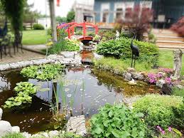 Backyard Ponds With Bridges Pics From