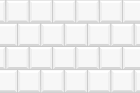 White Square Tile Seamless Pattern