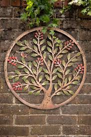 Beautiful Rustic Berry Tree Wall Plaque