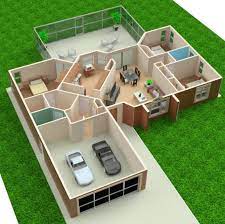 Create 3d House Floor Plan And Render