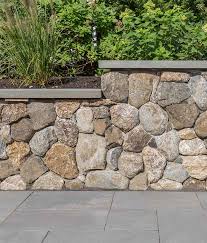 Stone Veneer Wall Old New England Rounds