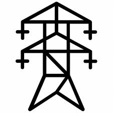 Cur Transmission Electric Pole