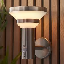 Solar Powered Outdoor Wall Light With