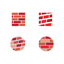 Premium Vector Brick Wall Icon Vector