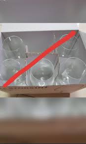 Ikea Wine Glasses Storsint 67cl 68cl