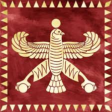 Achaemenid Flag Empire Epic Purpura
