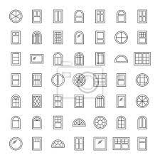 Windows Icon Collection Set Of Thin