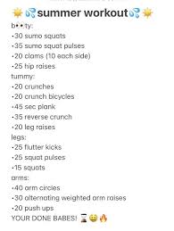 Workout Plan