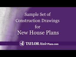 New House Plans Construction Drawings