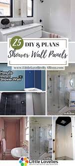 25 Diy Shower Wall Panels Plans You Can