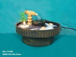 Tea Candle Garden Water Fountains