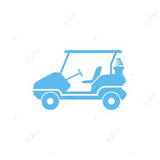 Golf Cart Icon Design Concept