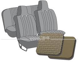 Set Seat Covers Beetle Convertible 69
