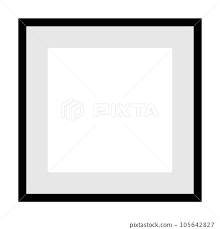Photo Frame Icon For Digital Wall Art