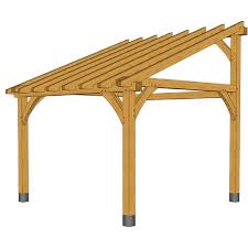 how to build a timber frame carport